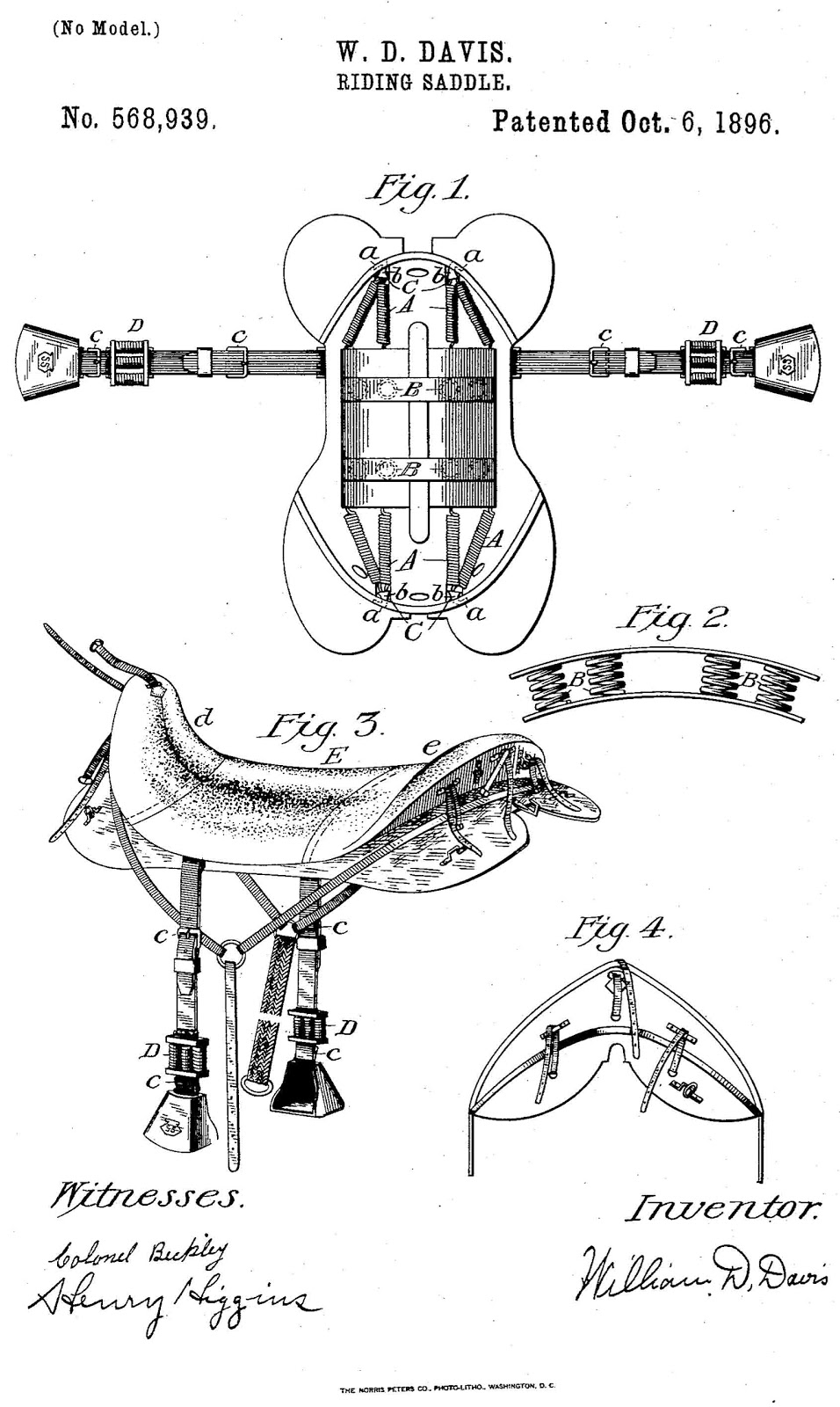Montana Moments William D. Davis and his Innovative Saddle