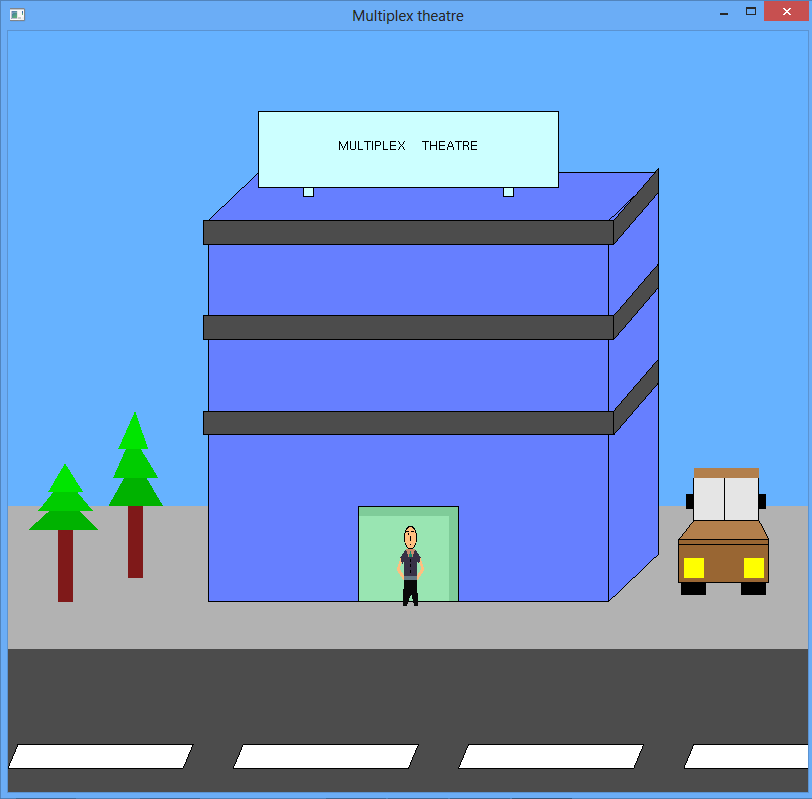 OpenGL Projects: Multiplex - C++ graphics program