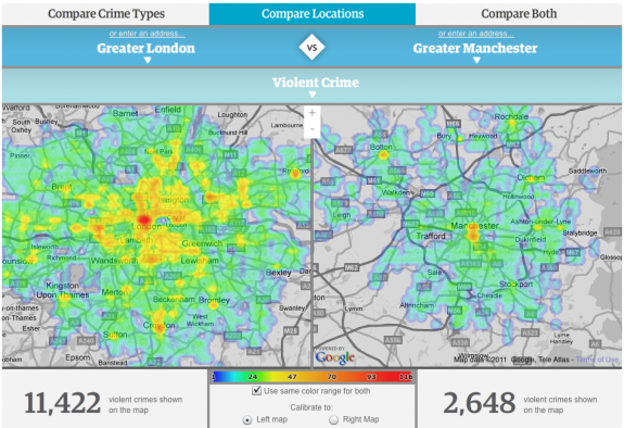 Urbanomics: Crime data visualization