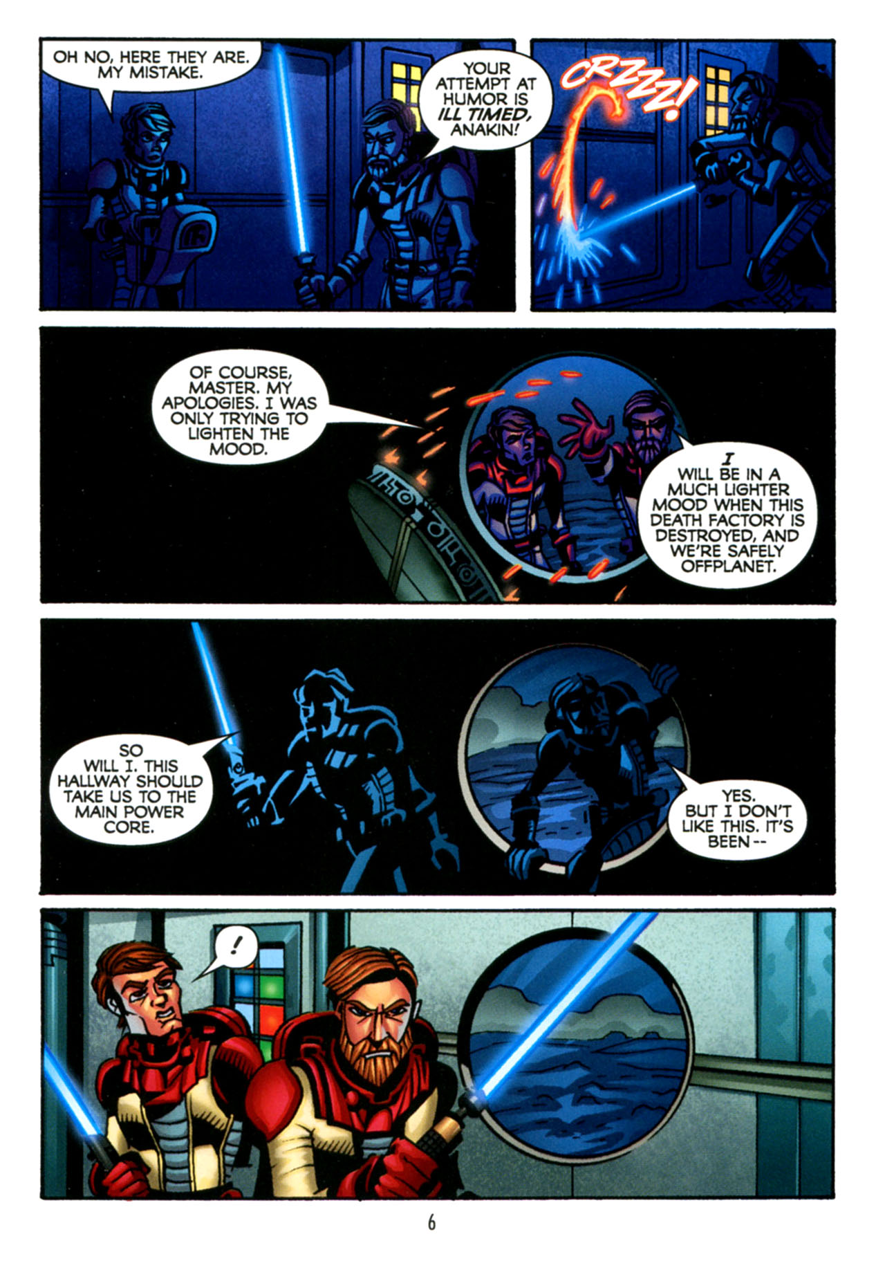 Read online Star Wars: The Clone Wars - The Starcrusher Trap comic -  Issue # Full - 7