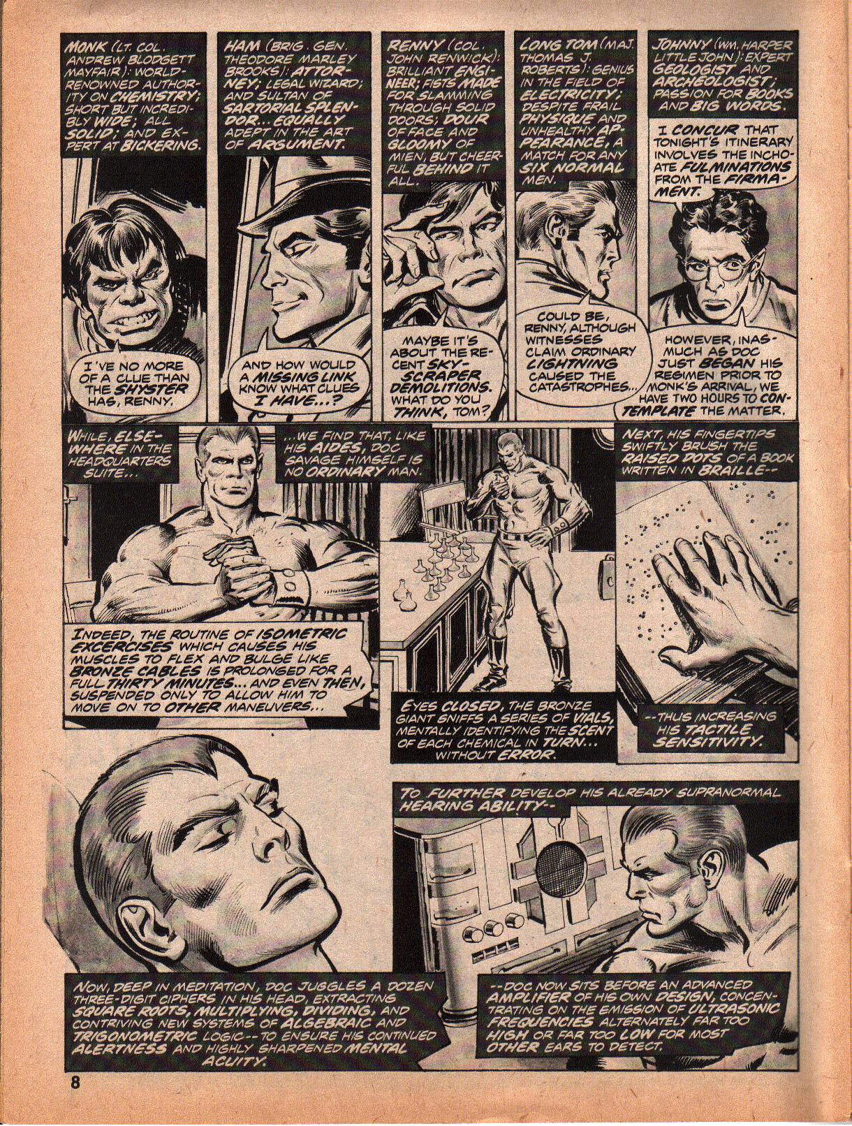 Read online Doc Savage (1975) comic -  Issue #1 - 8