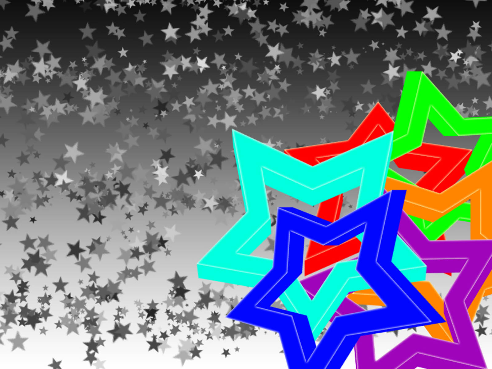 wallpaper: 3D Stars Wallpapers