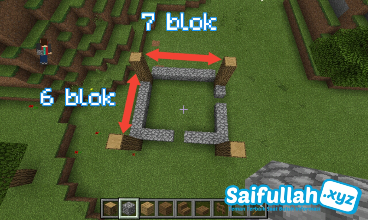 Cara Buat Rumah Survival Minimalis Di Minecraft Saifullah Id