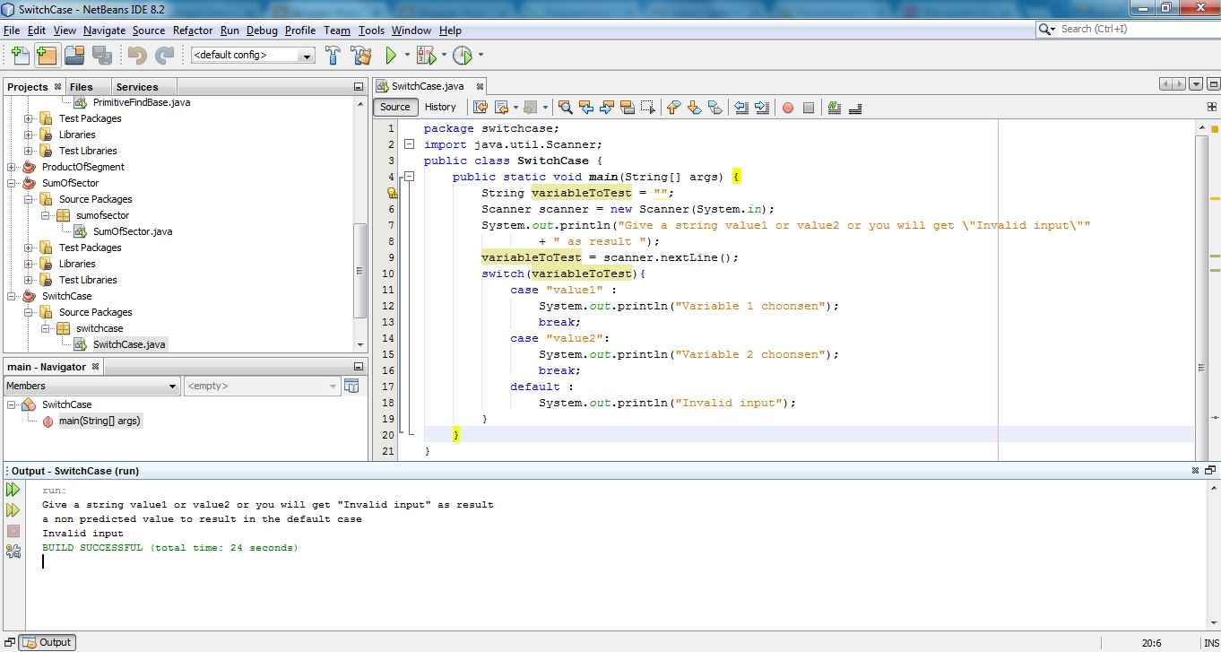 Java Beginner: Lesson 9 - switch