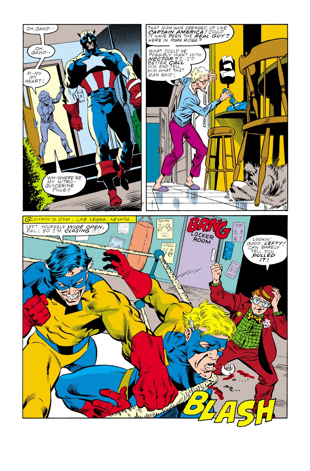 Read online Captain America (1968) comic -  Issue #347 - 4