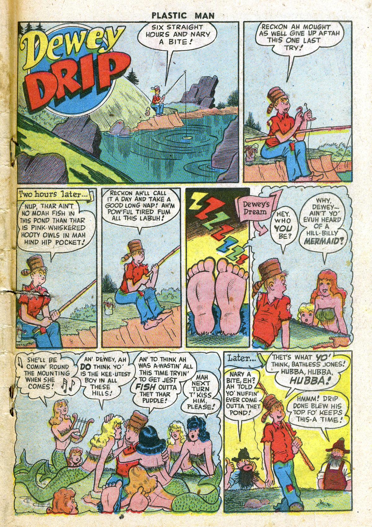 Read online Plastic Man (1943) comic -  Issue #19 - 21