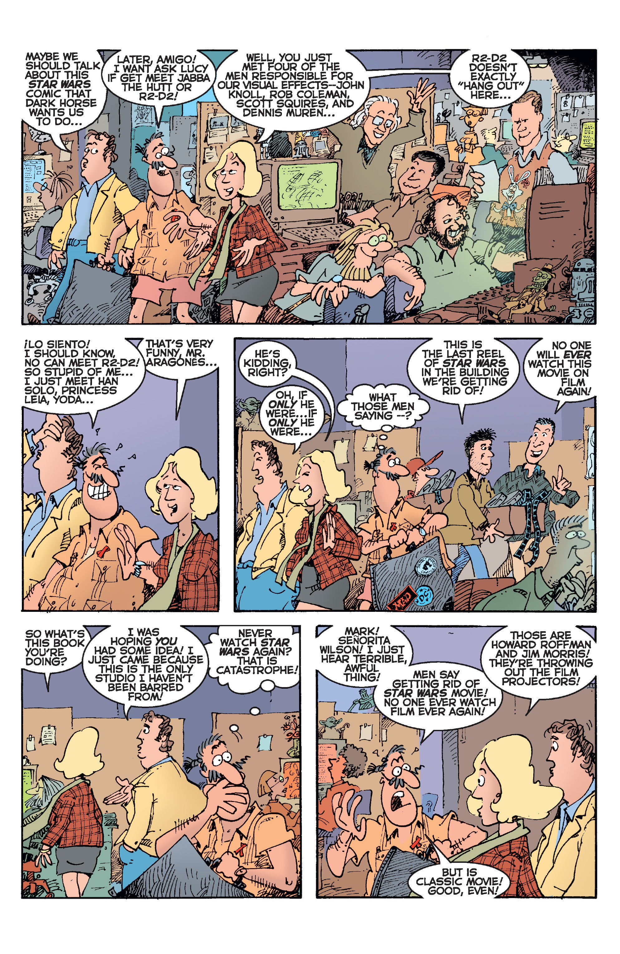 Read online Sergio Aragonés Stomps Star Wars comic -  Issue # Full - 5