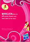My Little Pony Wave 1 Roseluck Blind Bag Card