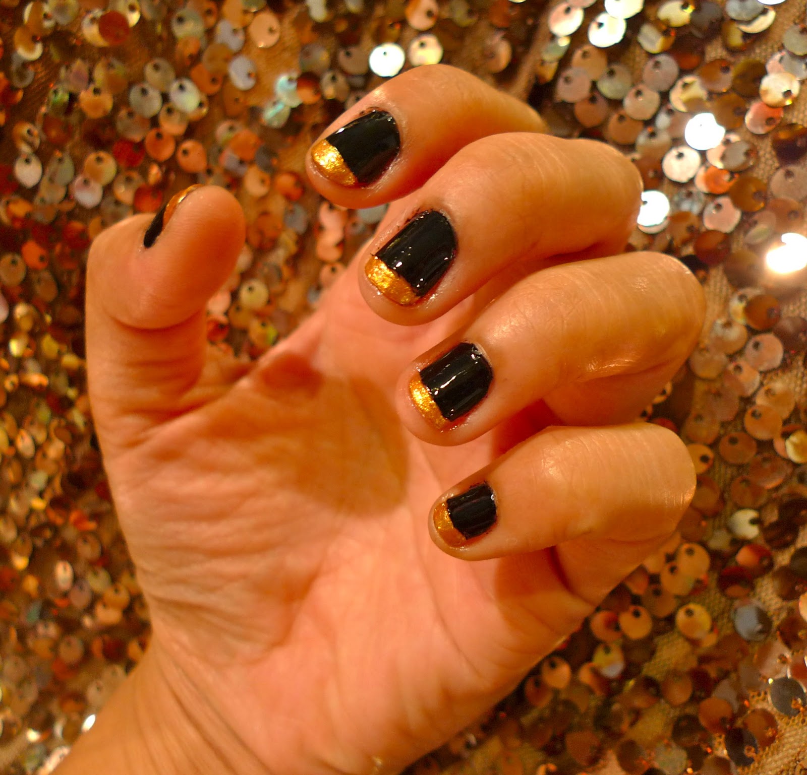 Nail Art Tutorial Easy YSL Manicure+Tape Method The Beauty Junkee