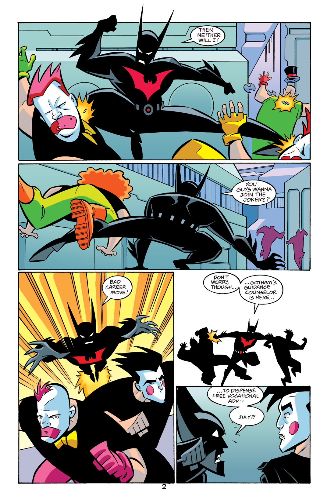 Read online Batman Beyond [II] comic -  Issue #20 - 3
