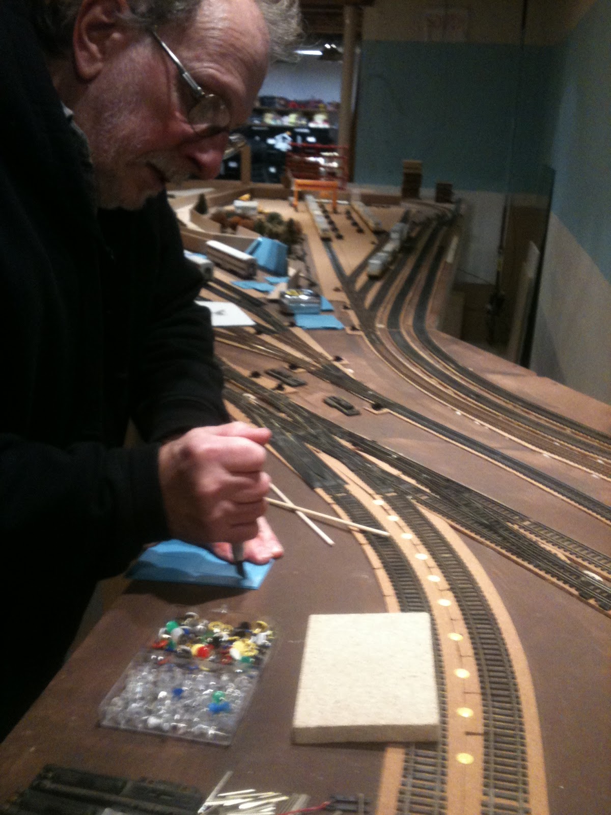 Basement Train Layout: 2015