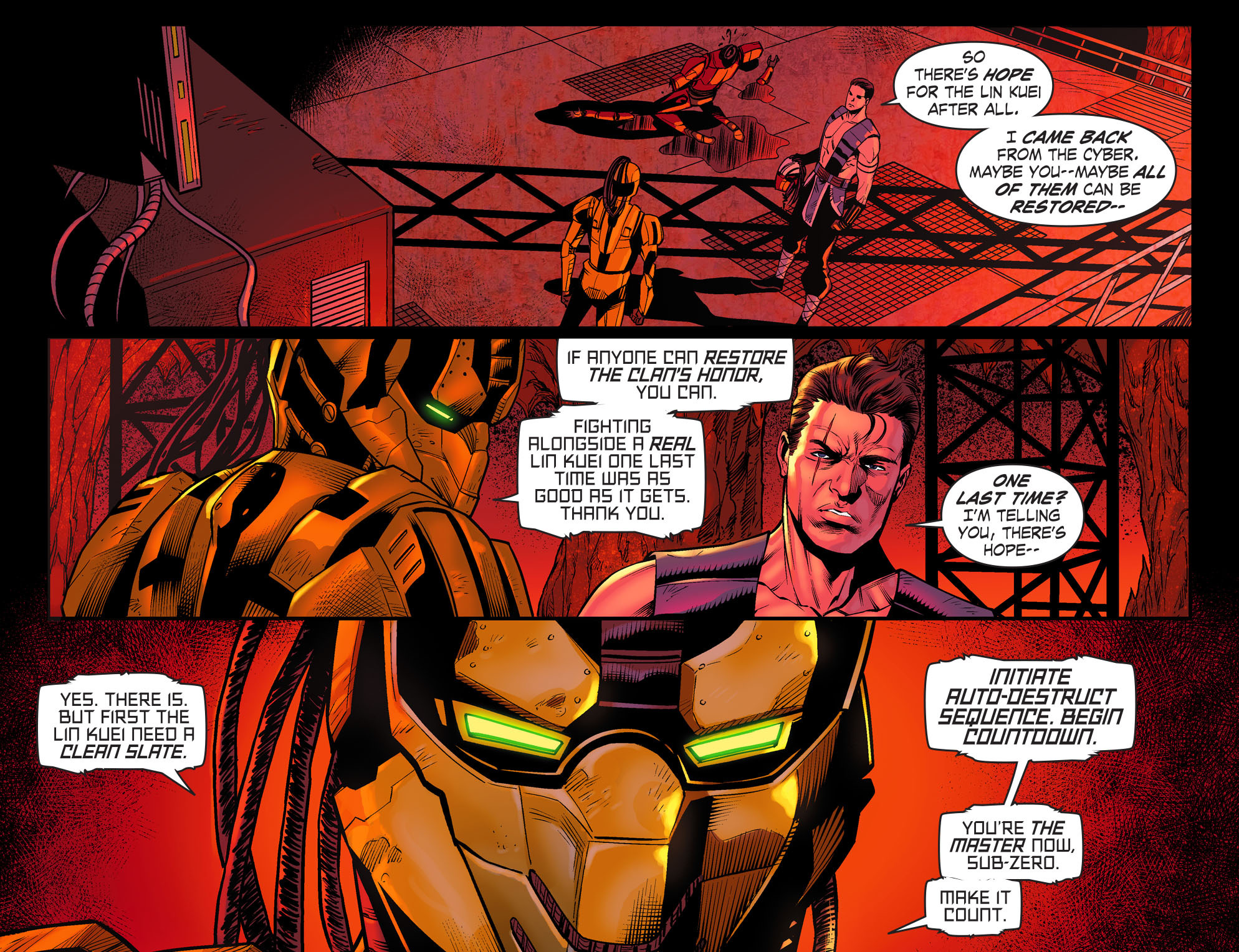 Read online Mortal Kombat X [I] comic -  Issue #36 - 9