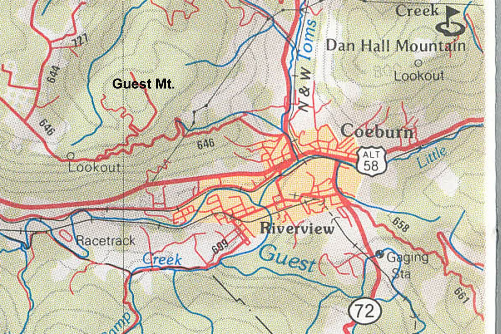 Your post has been deleted Mapping Nathaniel Gist to Southwestern Virginia