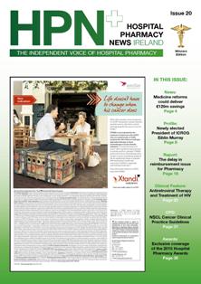HPN Hospital Pharmacy News Ireland 20 - October 2015 | CBR 96 dpi | Bimestrale | Professionisti | Medicina | Infermieristica | Farmacia | Odontoiatria
HPN Hospital Pharmacy News Ireland is a bi monthly comprehensive magazine dedicated to Hospital Pharmacies, delivering detailed essential information, covering topics including areas on innovative treatments, new products, training, education and services specific to the Hospital Pharmacy sector.