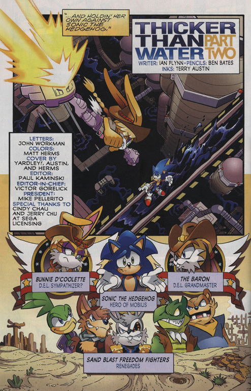Read online Sonic The Hedgehog comic -  Issue #218 - 3