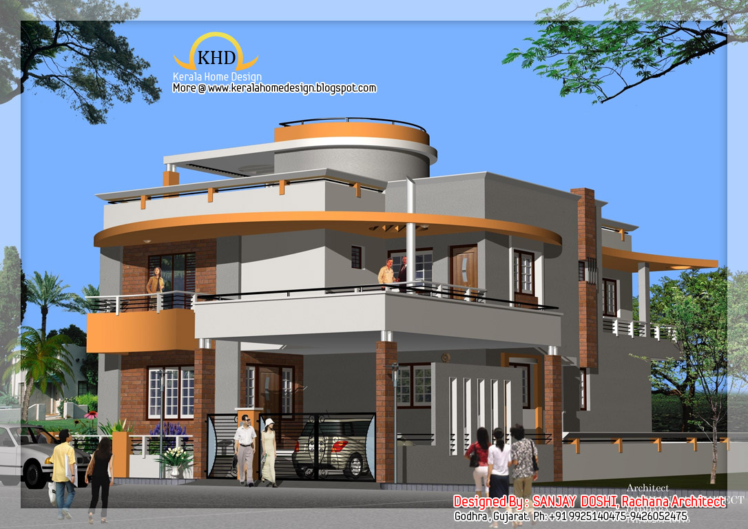 Modern Duplex House Plans Designs