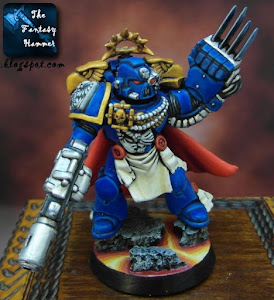 Space Marines Commander with Lightning Claw and Meltagun