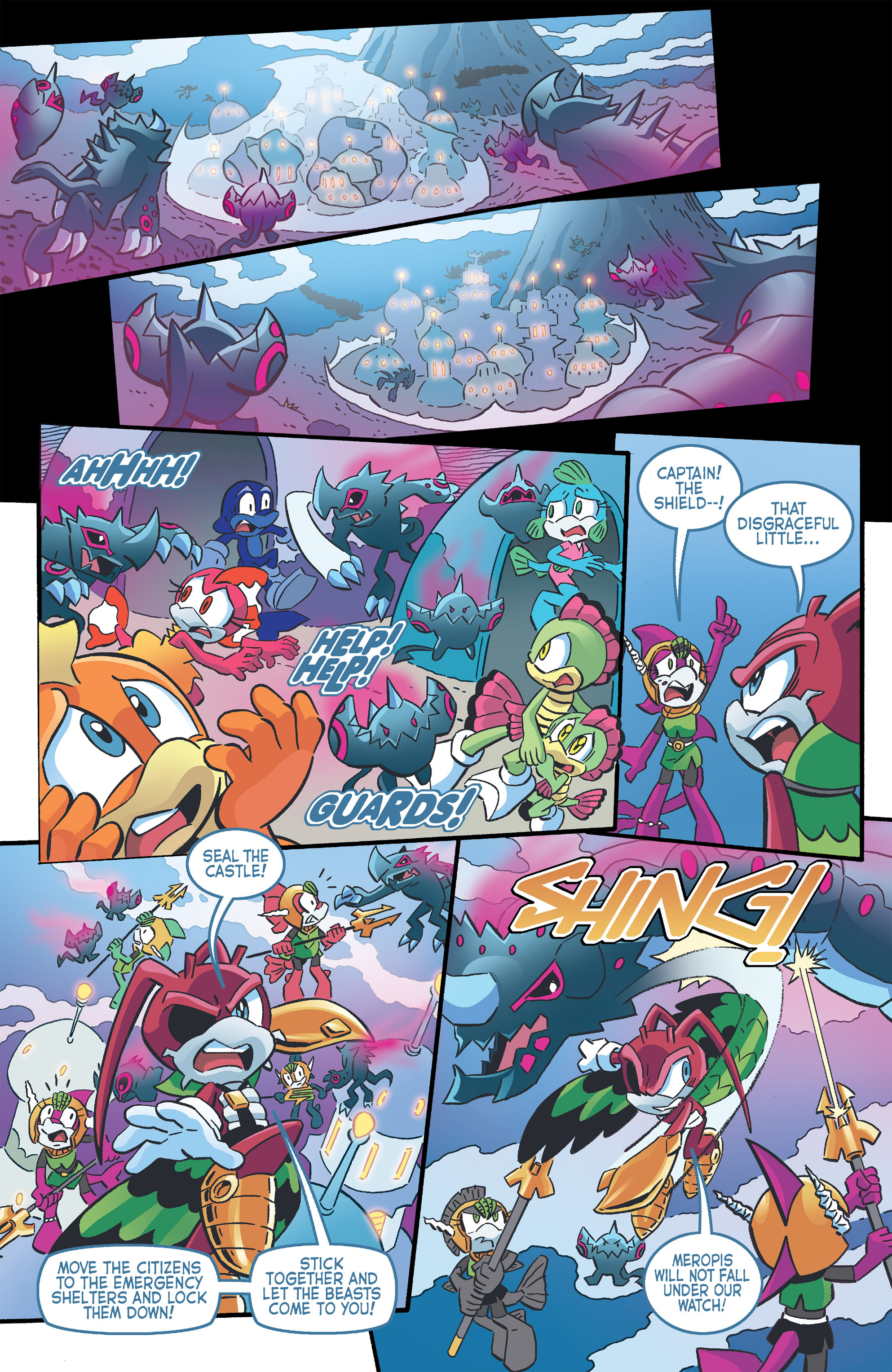 Read online Sonic The Hedgehog comic -  Issue #261 - 16
