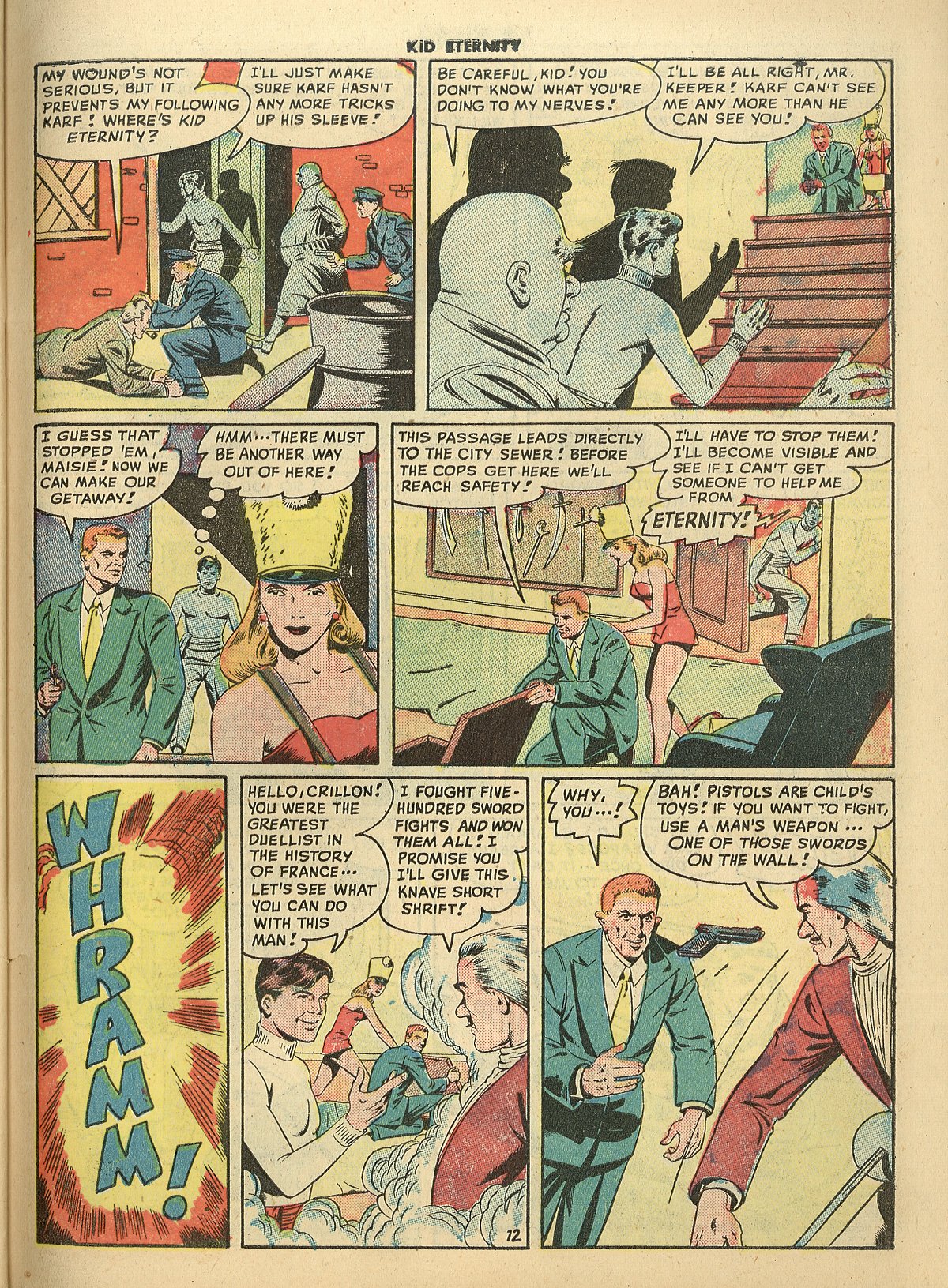 Read online Kid Eternity (1946) comic -  Issue #12 - 47