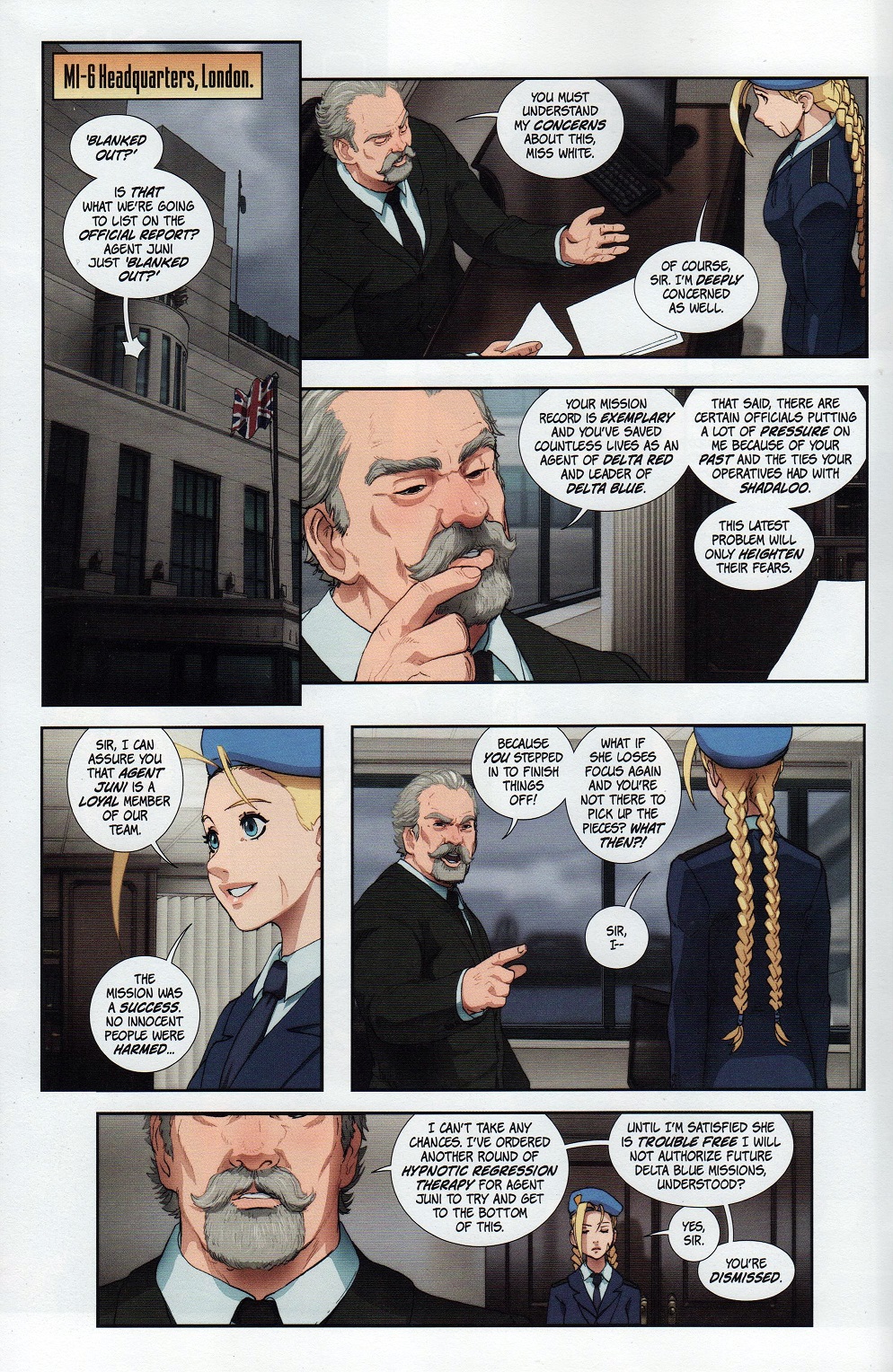 Read online Street Fighter Legends: Cammy comic -  Issue #1 - 9