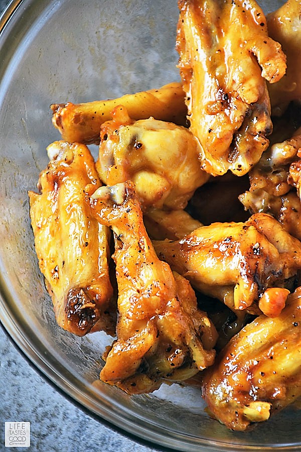 Low Carb Buffalo Wings with Sauce Life Tastes Good