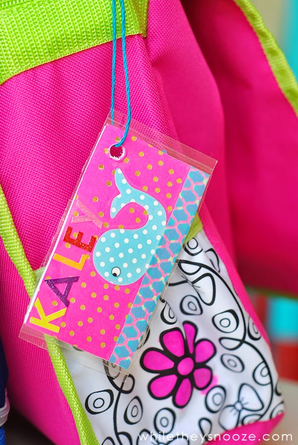 School Name Tag Ideas