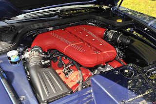 Ferrari car SuperAmerica 45 photo engine