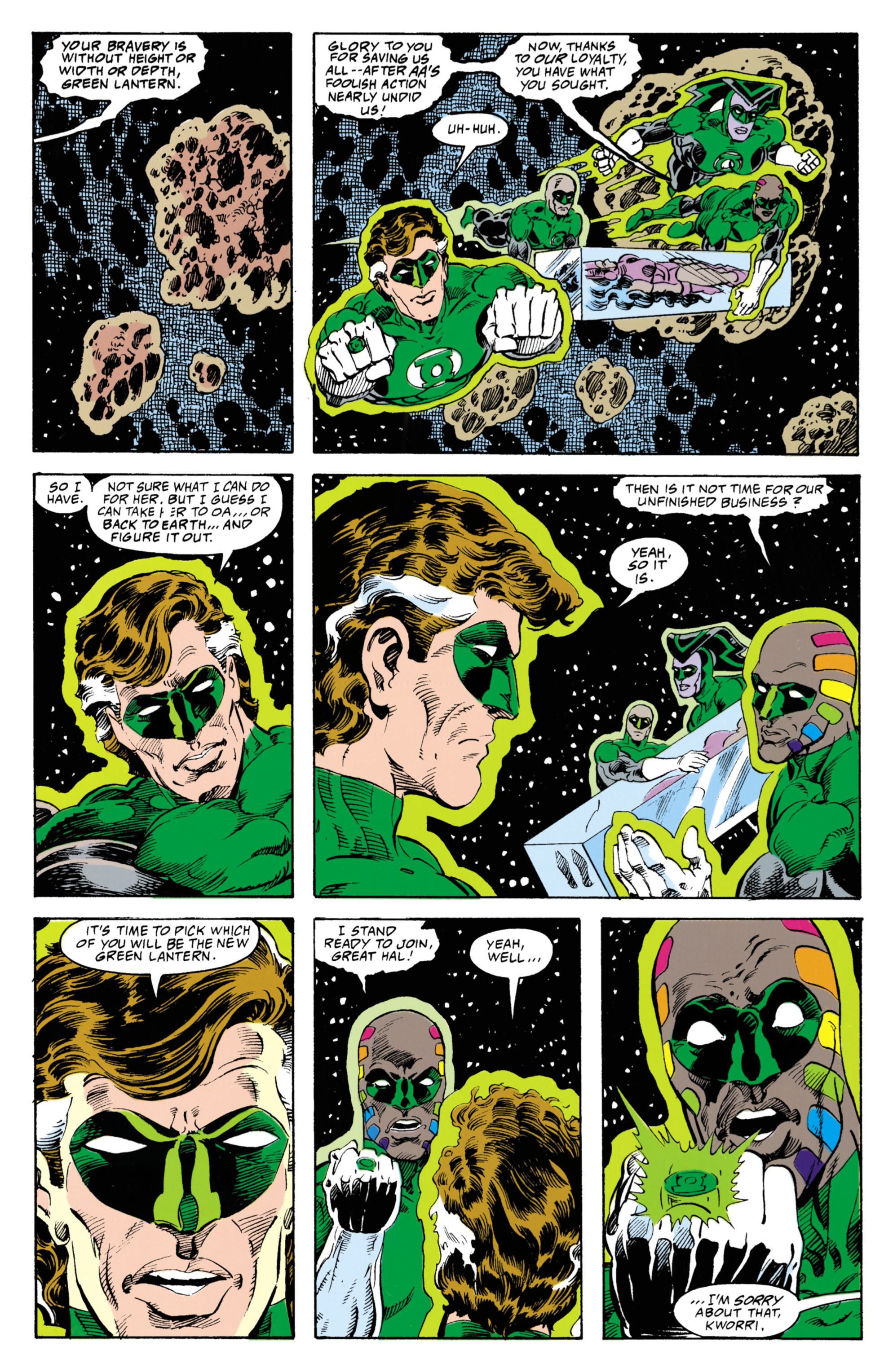 Read online Green Lantern (1990) comic -  Issue #22 - 21