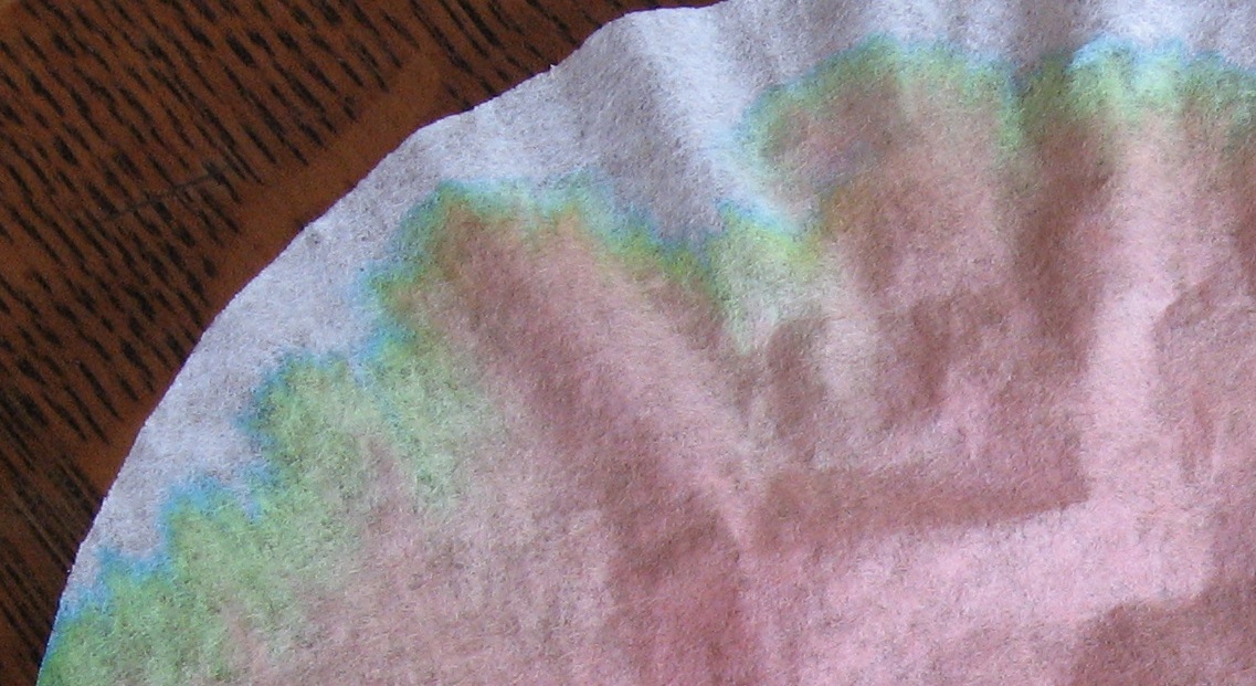 Almost Unschoolers: Coffee Filter Chromatography - Sun-Catcher Follow-up