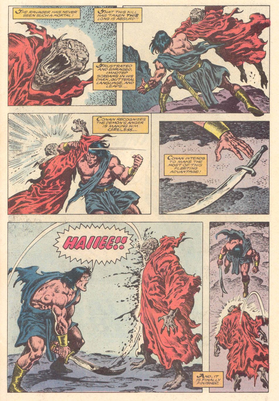 Read online Conan the Barbarian (1970) comic -  Issue #183 - 20