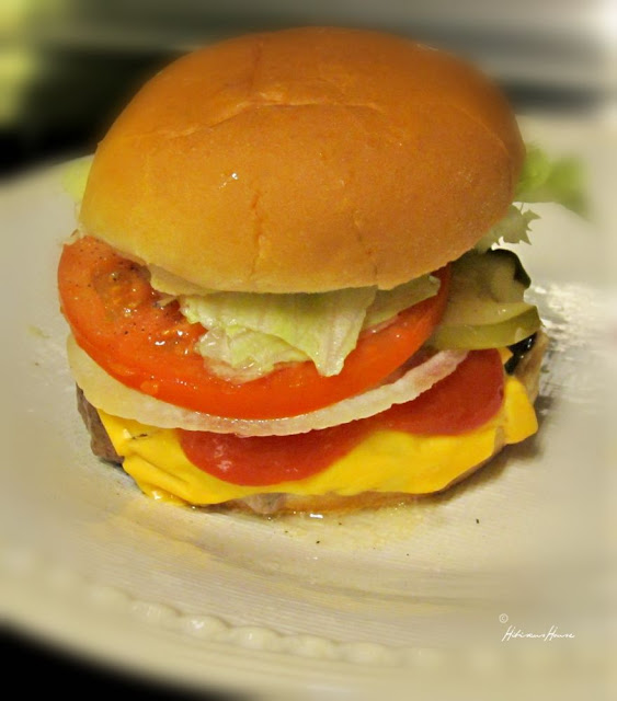 Hibiscus House Simple Oven Baked Hamburgers