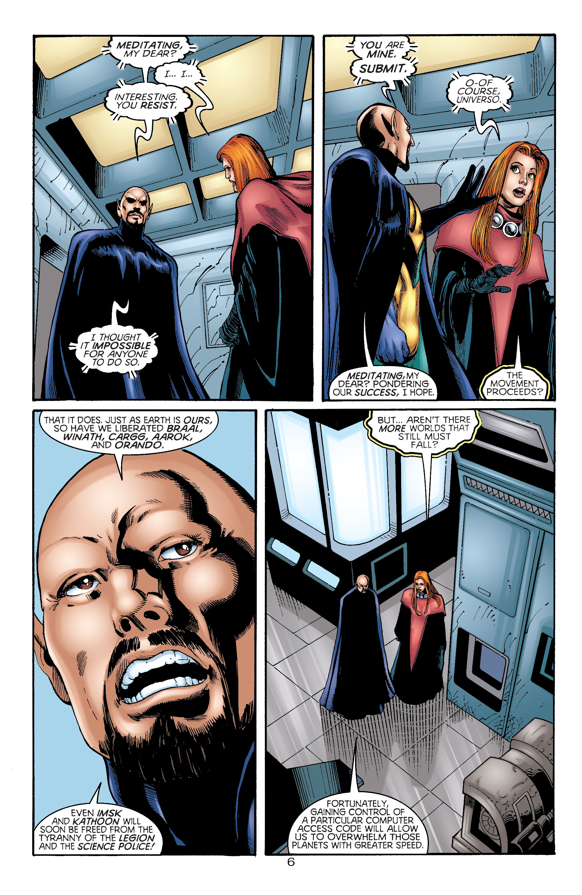 Read online Titans/Legion of Super-Heroes: Universe Ablaze comic -  Issue #3 - 9