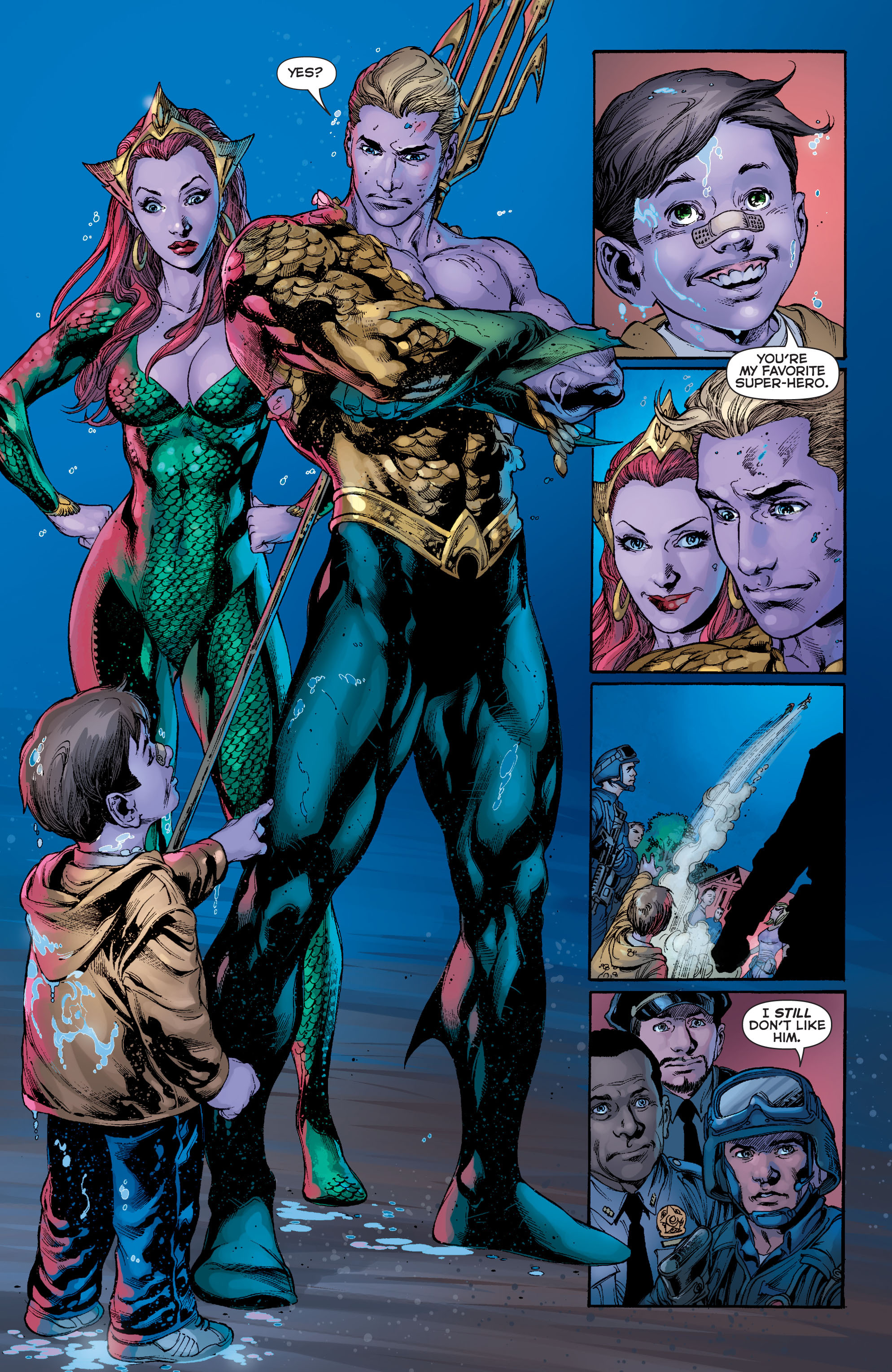 Read online Aquaman (2011) comic -  Issue #4 - 17