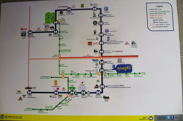 Bangkok Metro Map