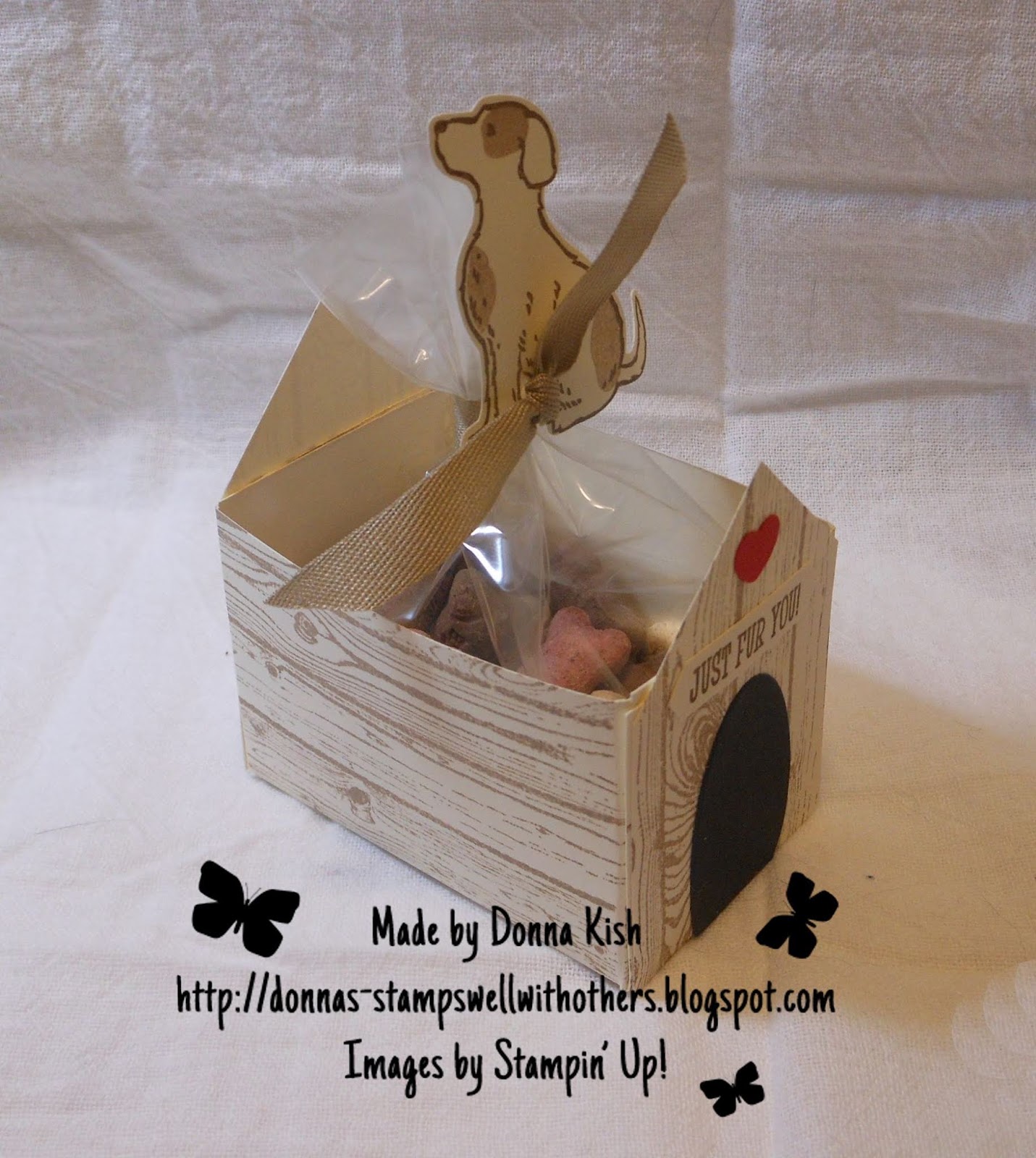 Stamps Well With Others Dog House Gift Box