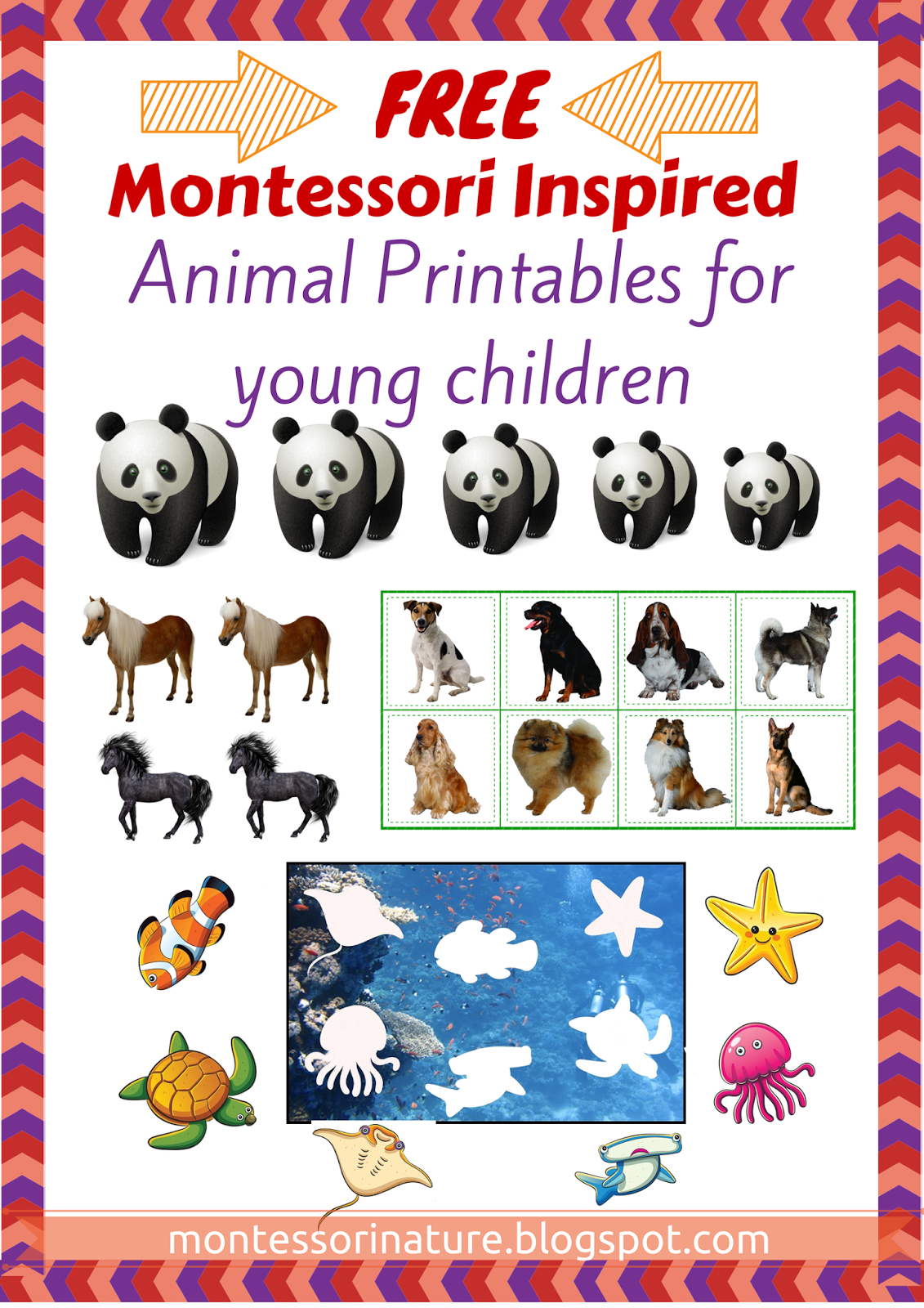 Free Pre-Reading Printables. | Montessori Nature