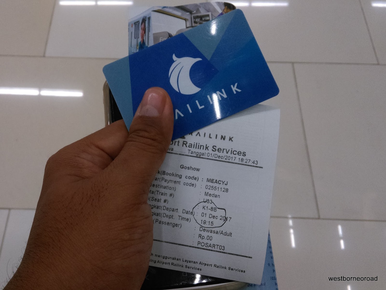 Naik Kereta Bandara - Railink dari Kualanamu ke Medan PP