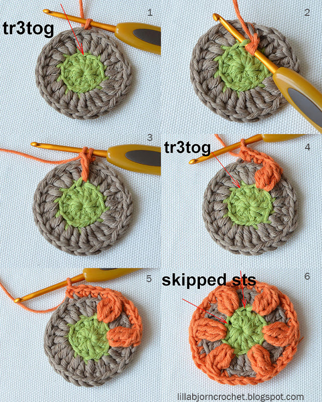 Circles of the Sun Mystery CAL 2015 - overlay crochet - Block 4 #free crochet pattern by LillaBjornCrochet