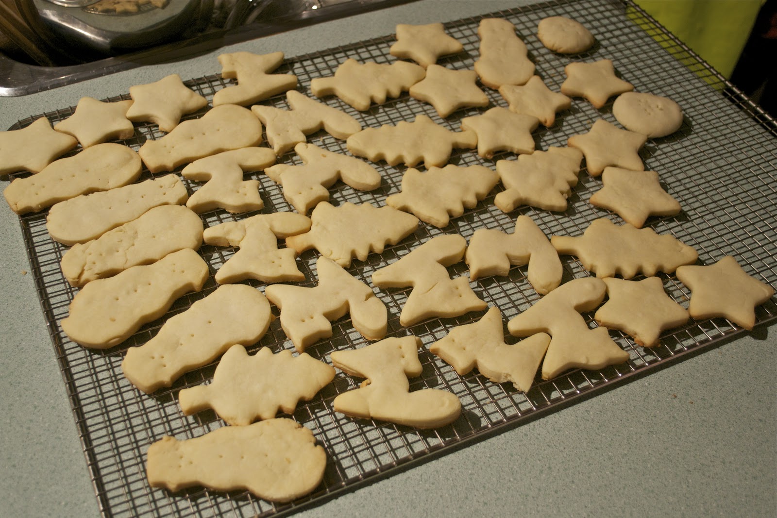mom's shortbread the baked life