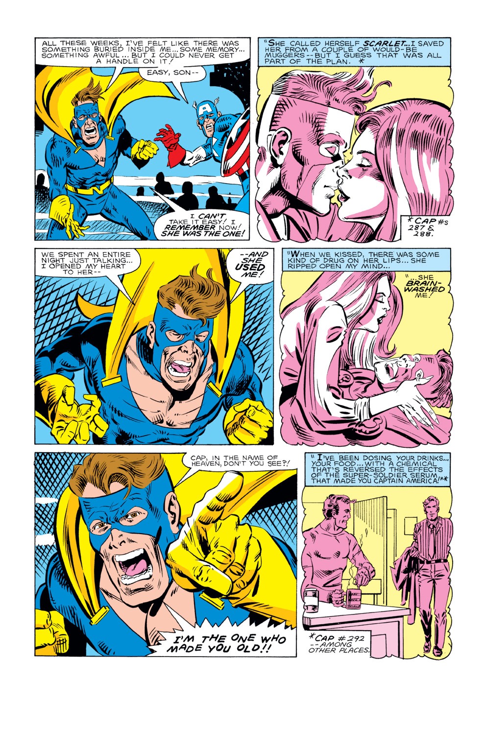 Read online Captain America (1968) comic -  Issue #296 - 14