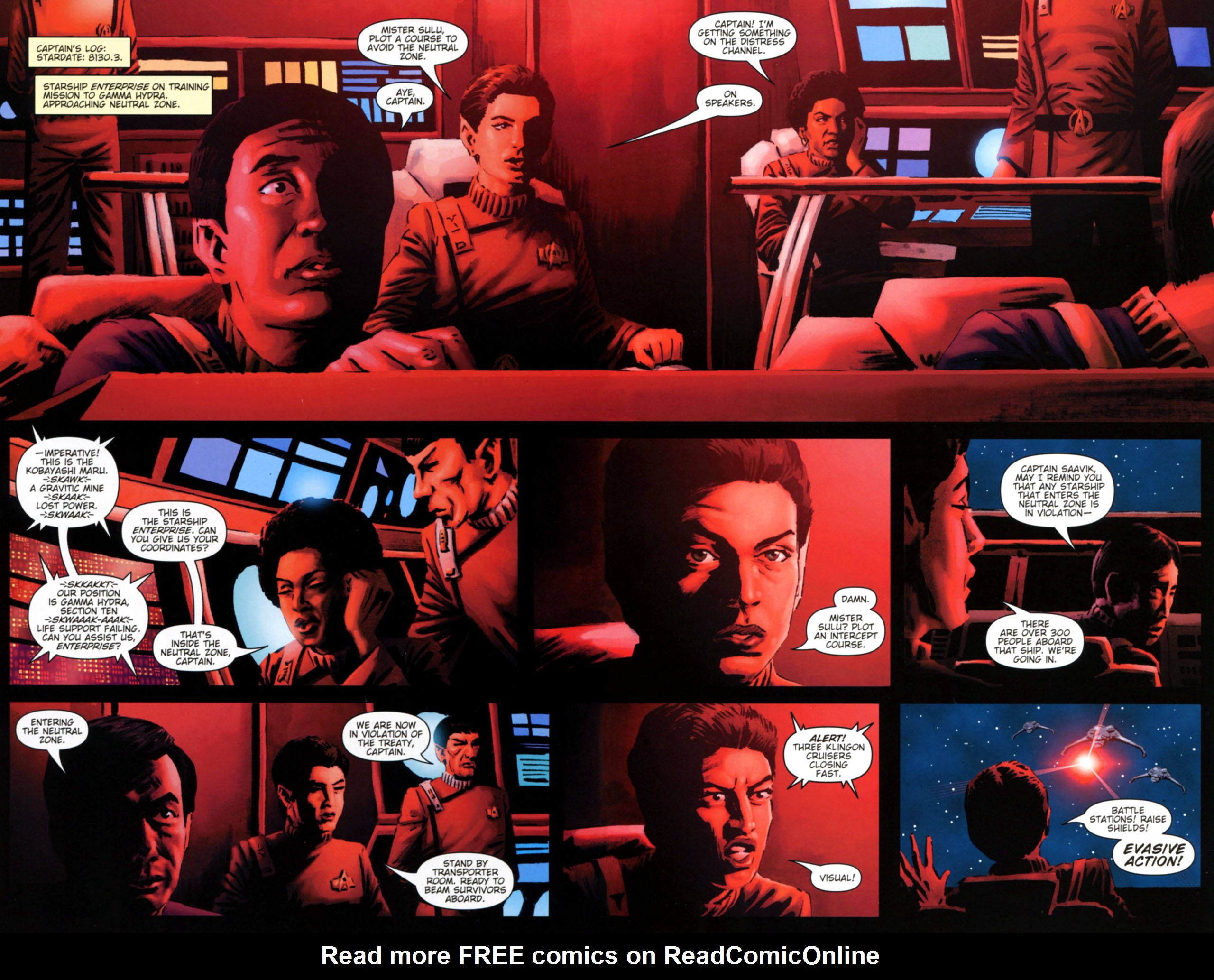 Read online Star Trek: The Wrath Of Khan comic -  Issue #1 - 5