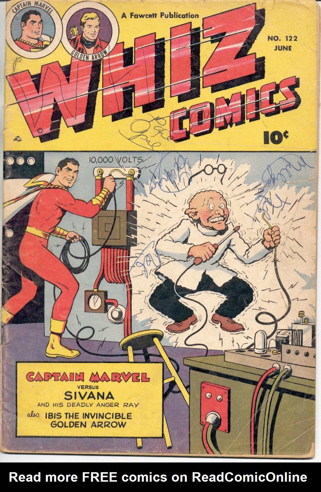 Read online WHIZ Comics comic -  Issue #122 - 2