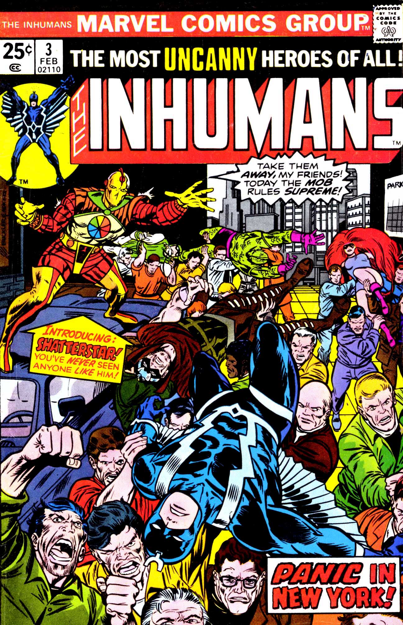 Read online Inhumans (1975) comic -  Issue #3 - 1