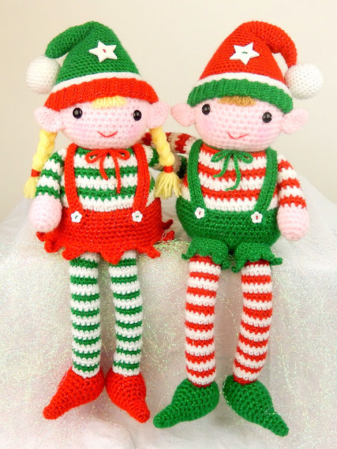 Christmas elf Crochet pattern