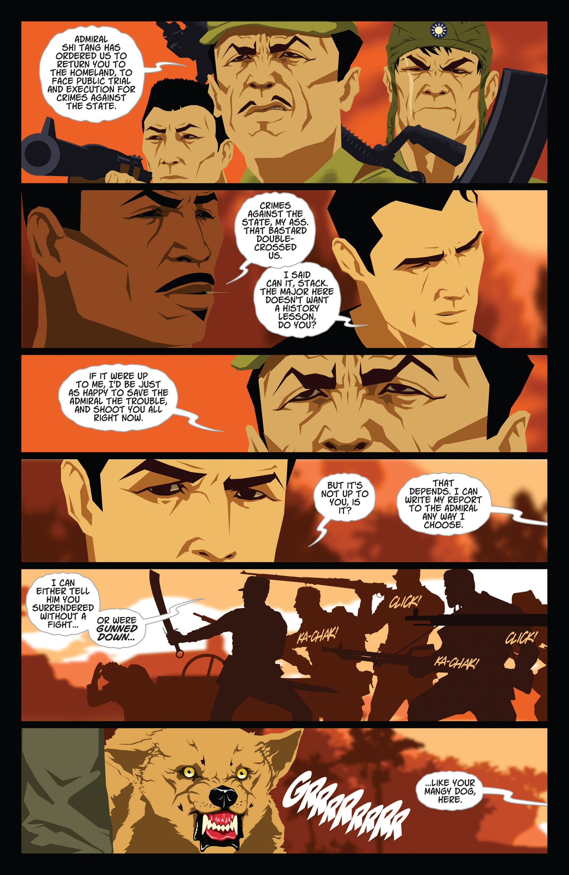 Read online The Mercenary Sea comic -  Issue #2 - 4