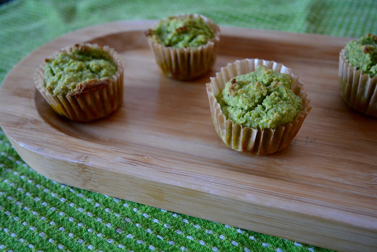 Banana Spinach Muffins