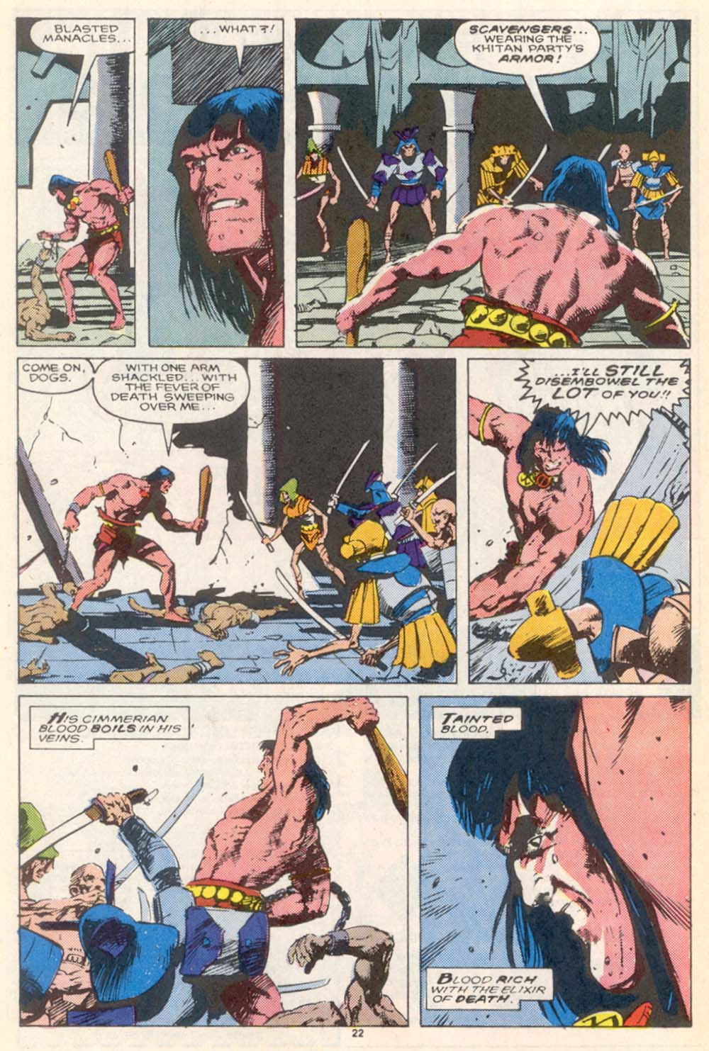 Read online Conan the Barbarian (1970) comic -  Issue #208 - 18