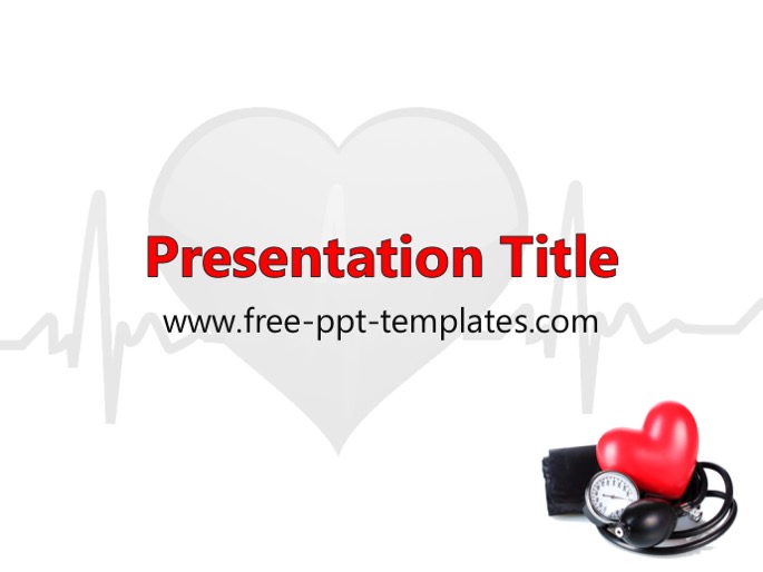 Blood Pressure PPT Template Mr Templates Blood Pressure PPT Template Mr Templates