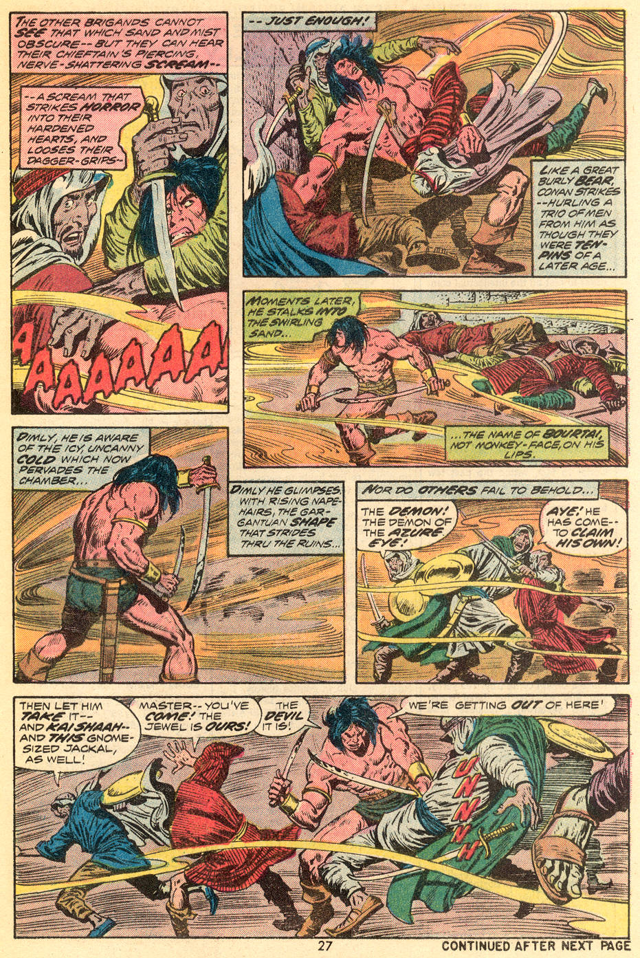 Read online Conan the Barbarian (1970) comic -  Issue #35 - 16