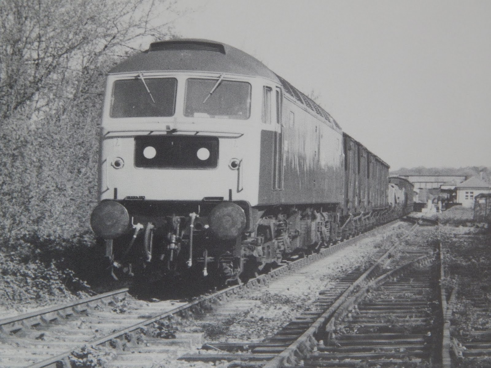 BR freight at exchange sidings